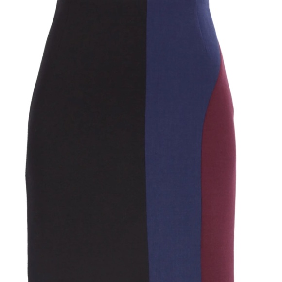 BOSS Velivia Colorblock Pencil Skirt - Picture 1 of 3